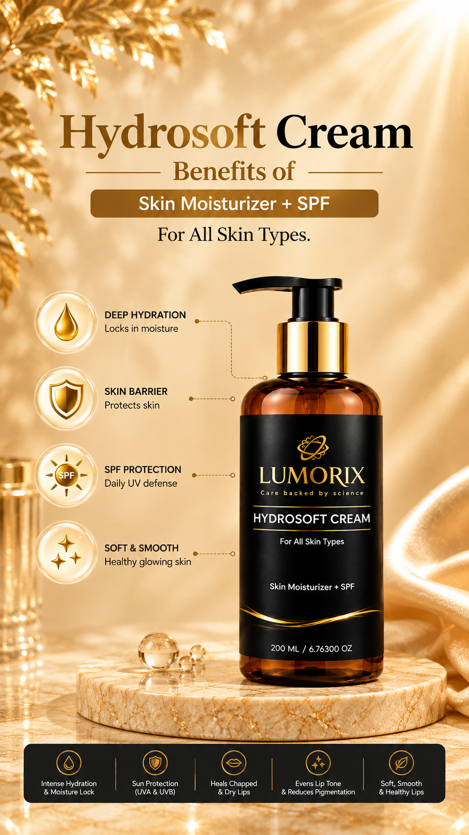 Hydrasoft Cream: Benefits of Skin Moisturizer + SPF